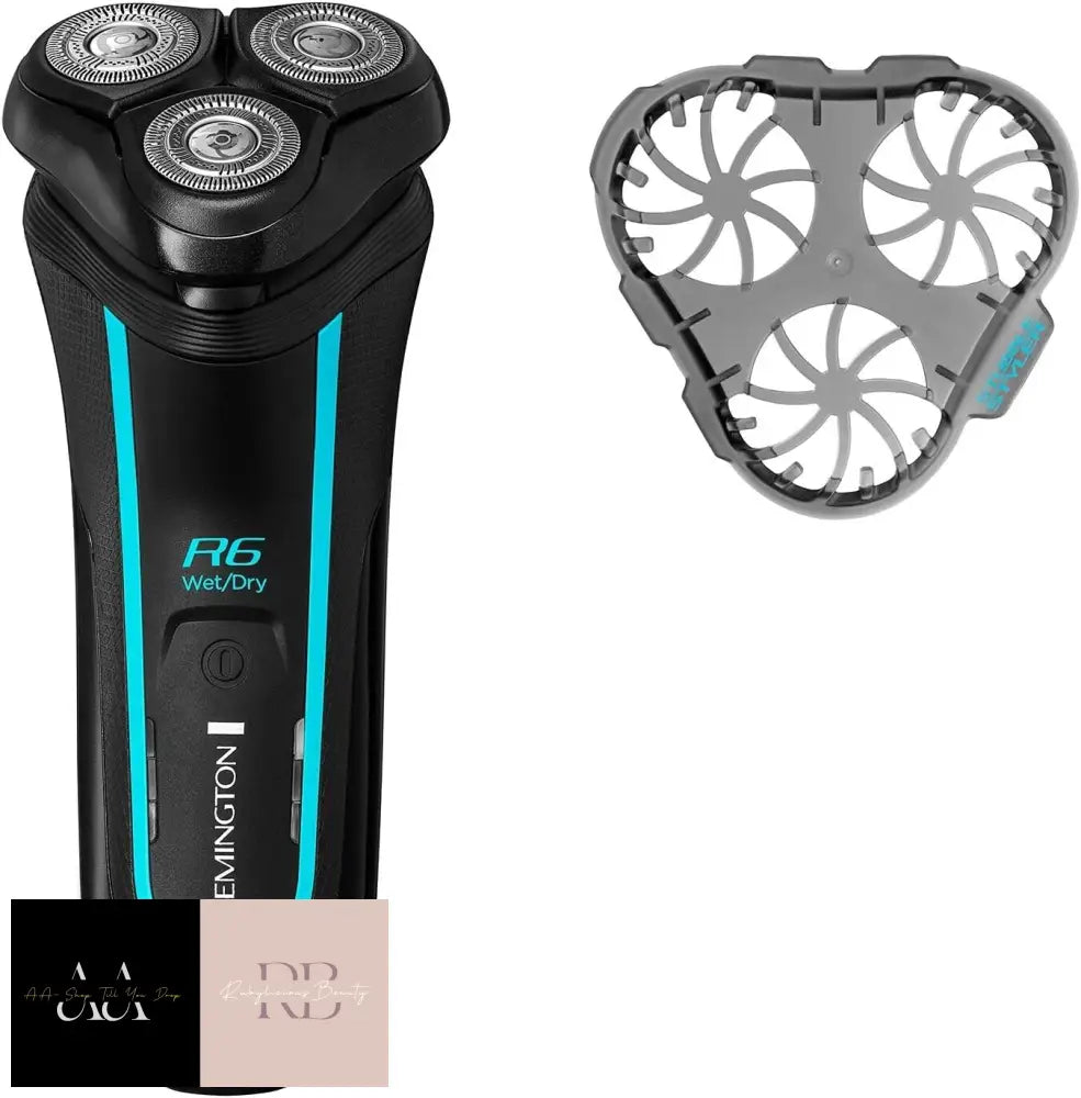 Remington R6 Mens Rotary Shaver Razor Cordless Waterproof Usb Charging R6000