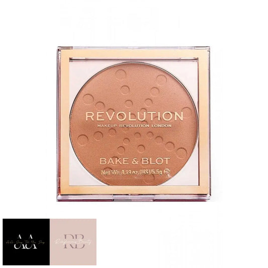 Revolution Beauty Bake And Blot Face Powder 5.5G Peach