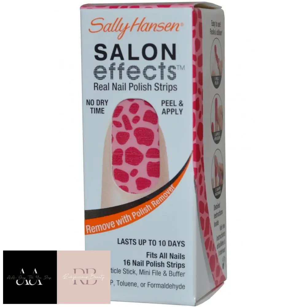 Sally Hansen Salon Effects Real Nail Polish Strips Cant Be Tamed (#03)