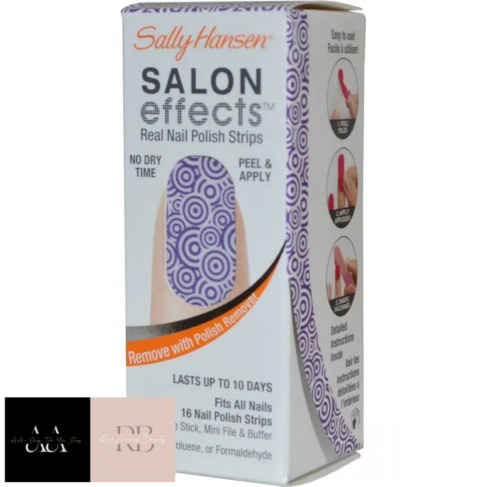 Sally Hansen Salon Effects Real Nail Polish Strips Ring Toss (#01)