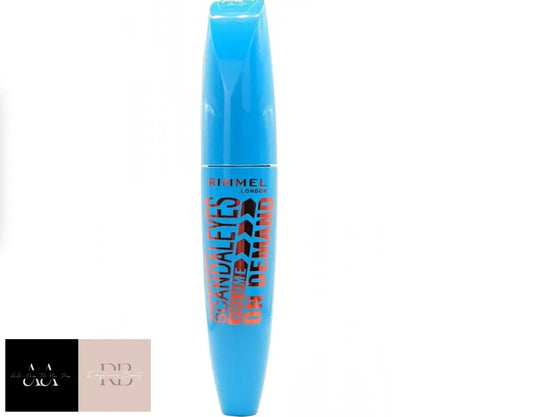 Scandaleyes Rimmel Volume On Demand Mascara Waterproof 12Ml Black #001