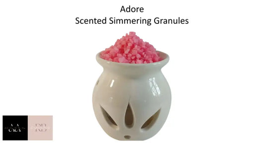 Sizzlers/Simmering Granules Crystals For Wax Melt Burner/Warmer - Adore