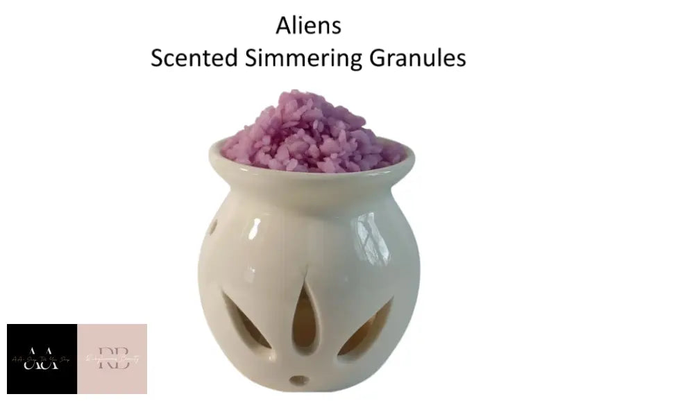 Sizzlers/Simmering Granules Crystals For Wax Melt Burner/Warmer - Aliens