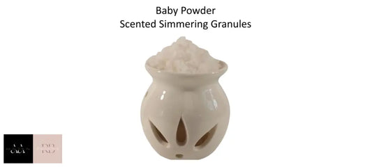 Sizzlers/Simmering Granules Crystals For Wax Melt Burner/Warmer - Baby Powder