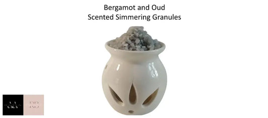 Copy Of Sizzlers/Simmering Granules Crystals For Wax Melt Burner/Warmer - Bergamot And Oud