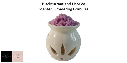 Copy Of Sizzlers/Simmering Granules Crystals For Wax Melt Burner/Warmer - Blackcurrant And Licorice