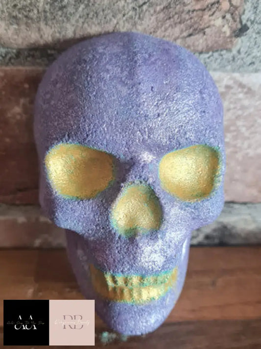 Skull Face Bath Bomb - Hand Painted