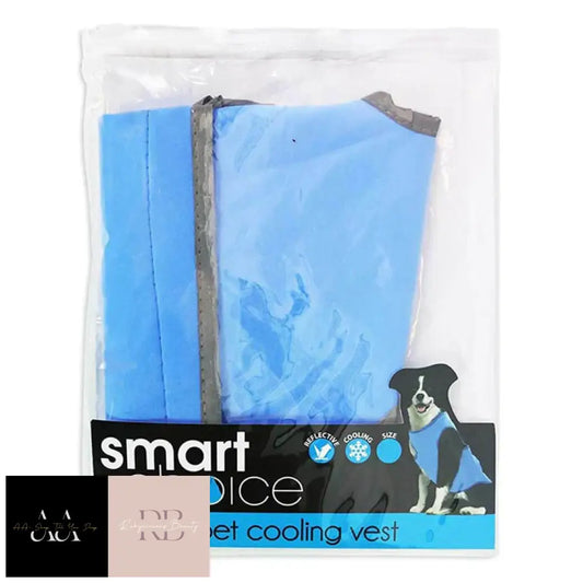 Smart Choice Pet Cooling Vest Reusable Dog Coat Lightweight- Small