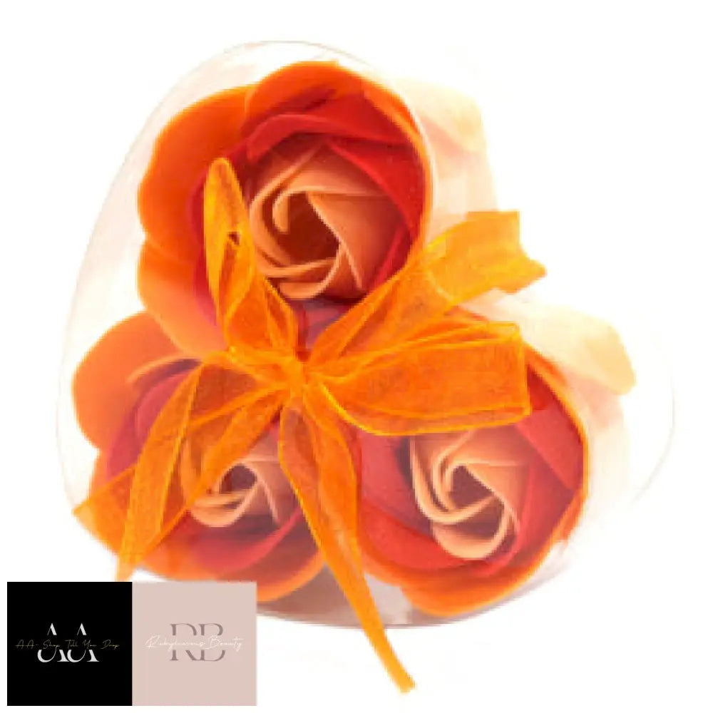 Soap Flower Rose - Pack Of 3 Choice Colour