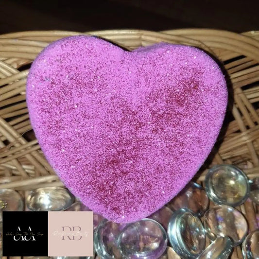 Sparkle Heart Bath Bomb