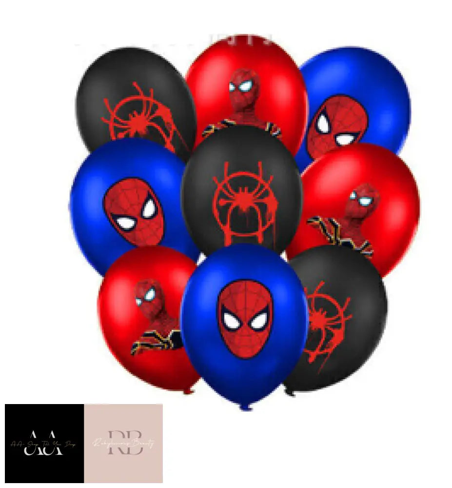 Spiderman Birthday Decoration Set