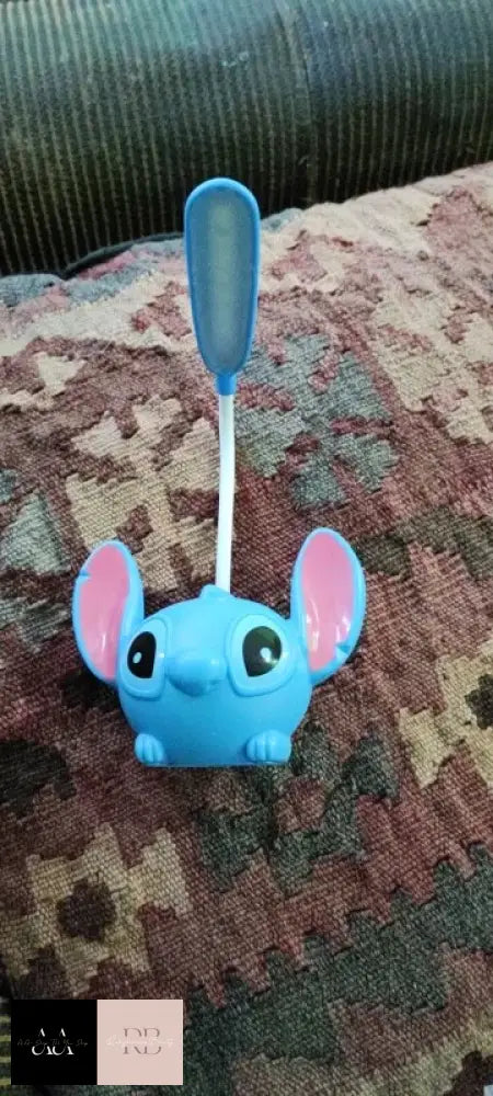 Stitch Led Desk Lamp With Pencil Sharpener Foldable Light Cute Usb Recharge