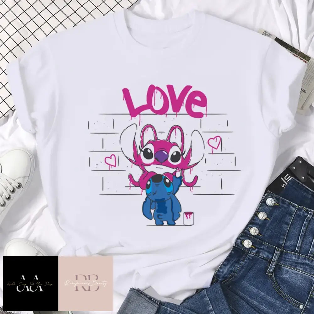 Stitch Love - T-Shirt Women