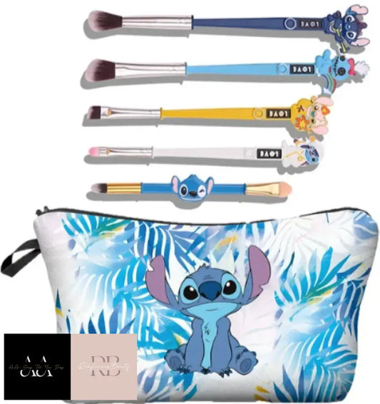 Stitch Make Up Brushes With Bag