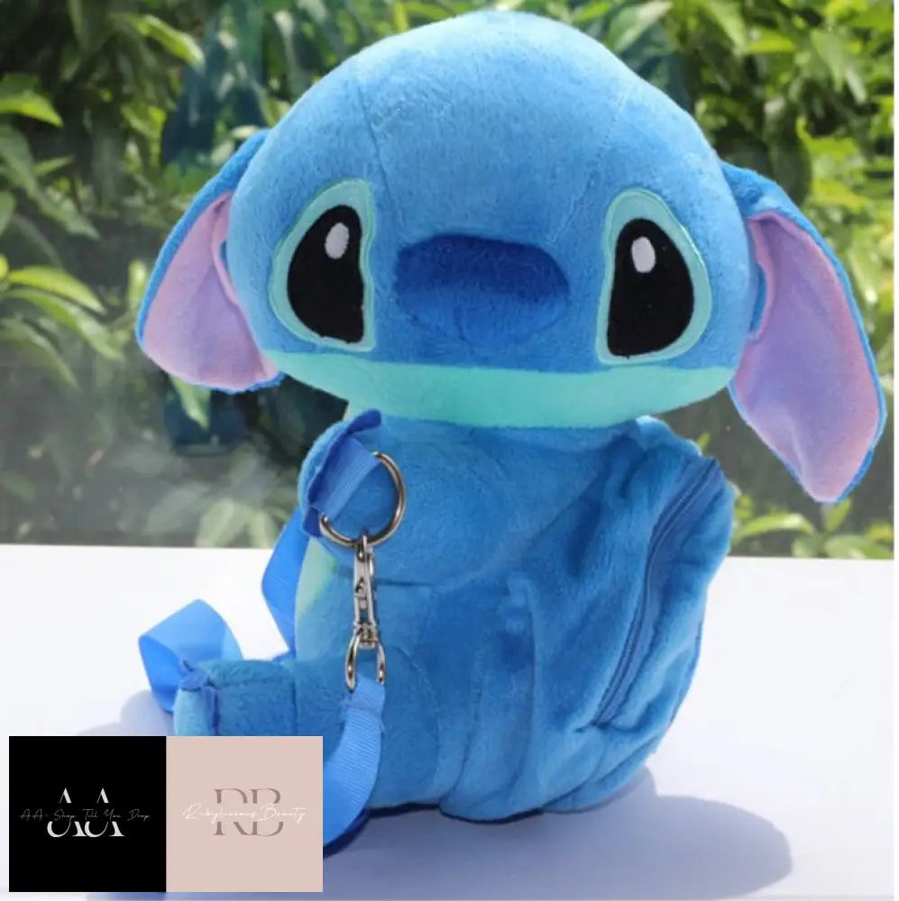 Stitch Plush Messenger Purse Bag