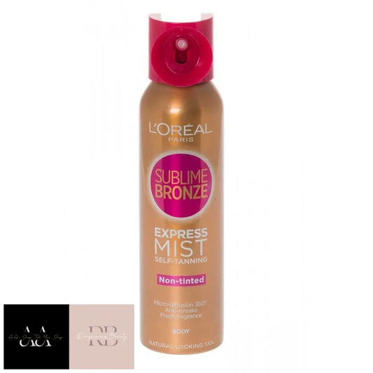 Sublime Bronze Self Tanning Dry Mist 150Ml Body For Medium Skin