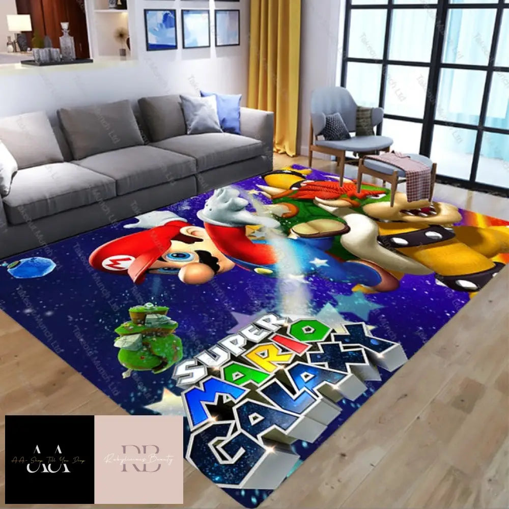 Super Mario Galaxy Rug 40X60Cm