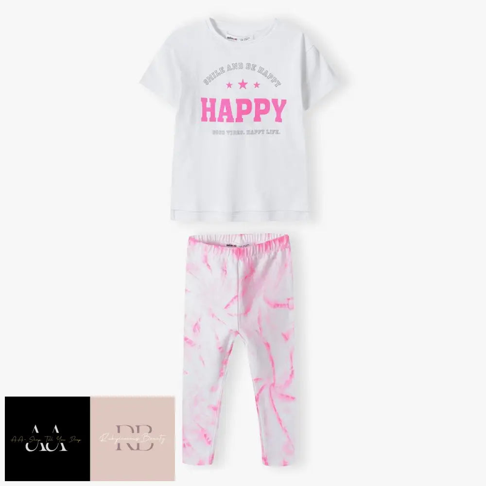 T-Shirt And Legging Set (3-8 Years)