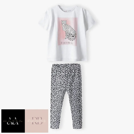 T-Shirt And Legging Set (8-14 Years)