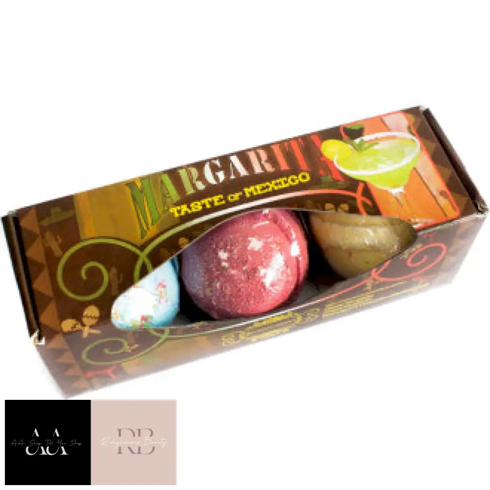 Taste Of Mexigo - Set Three Margarita Bath Bombs