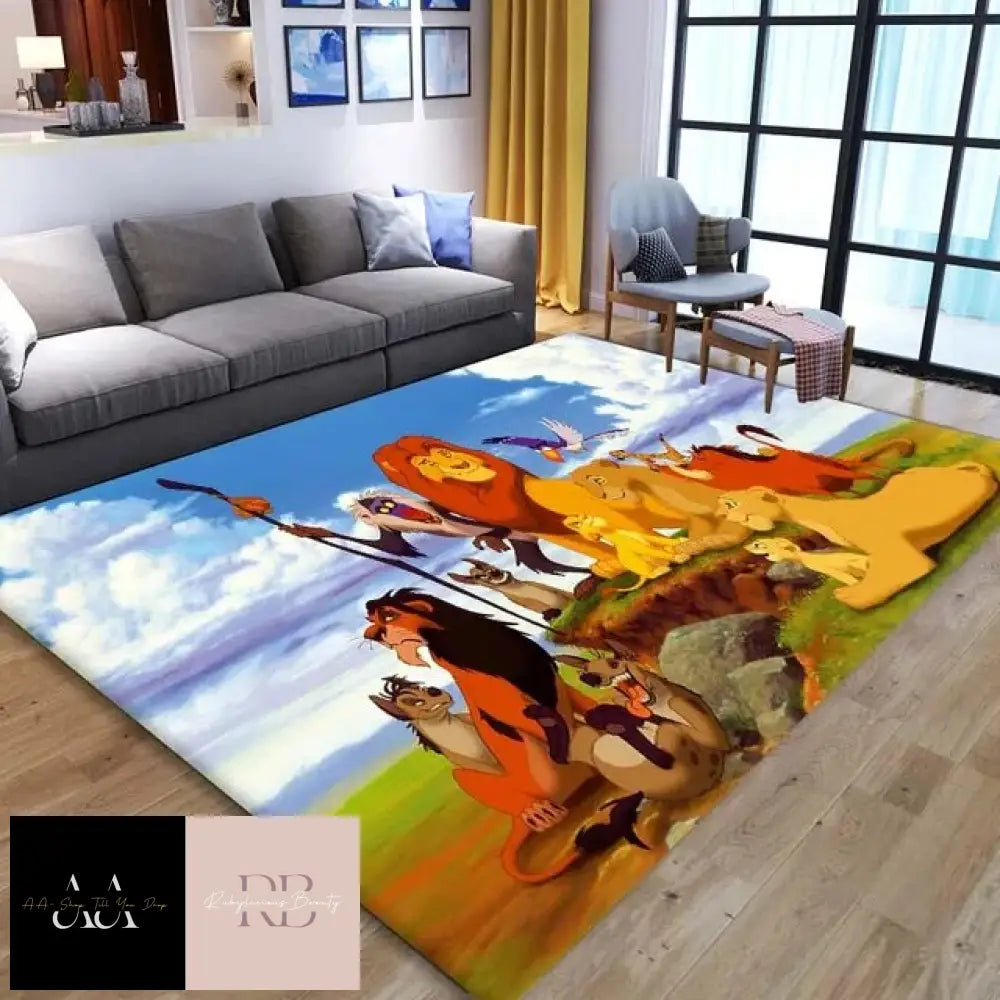 The Lion King Rug 40X60Cm