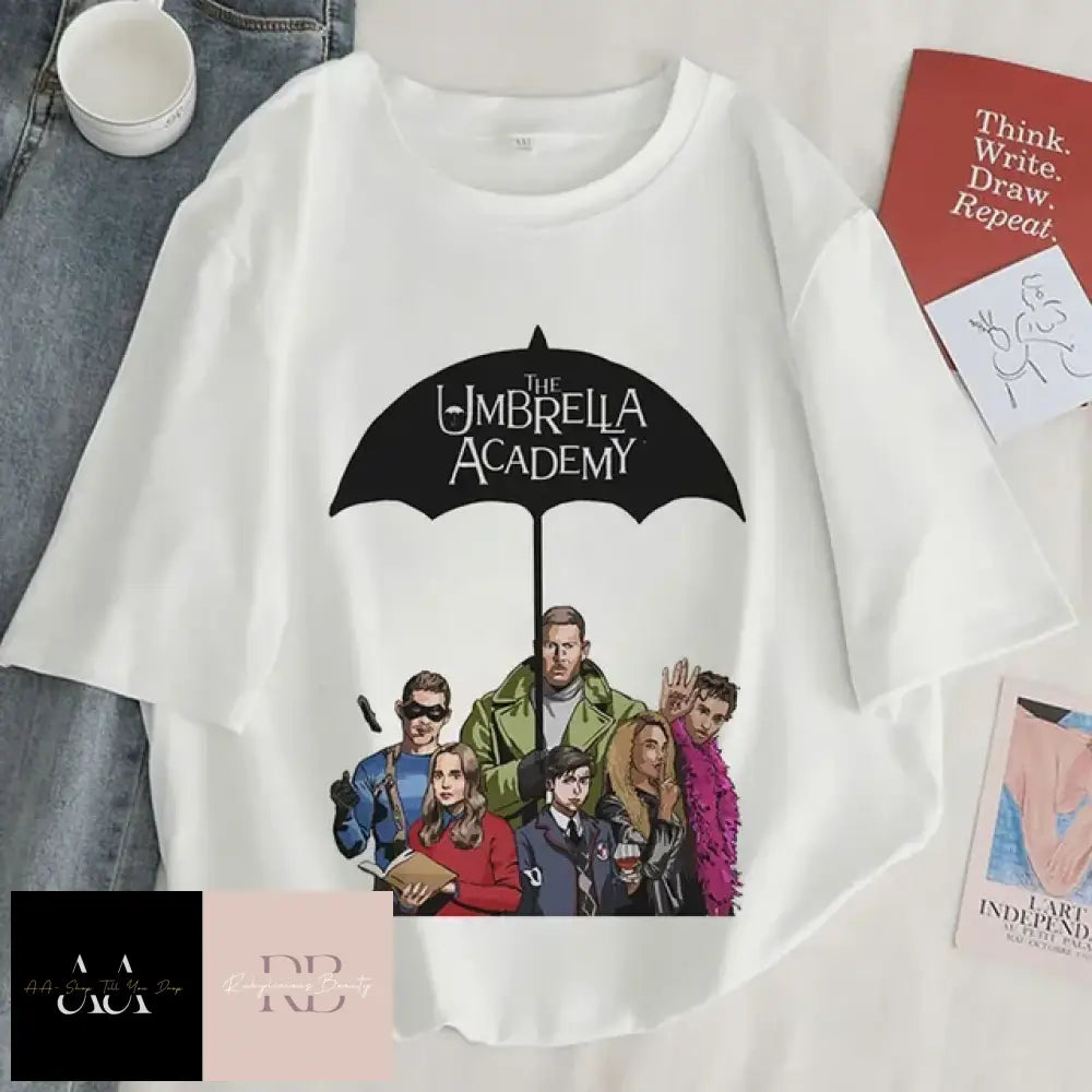 The Umbrella Academy Graphic Print T-Shirt - Sizes