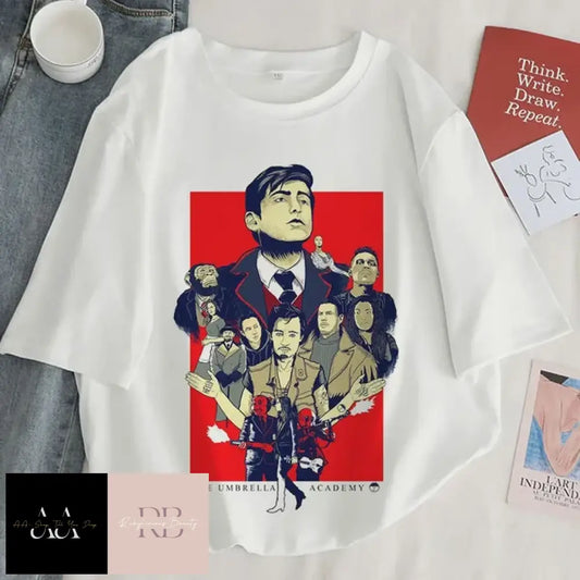 The Umbrella Academy Graphic Print T-Shirt - Sizes