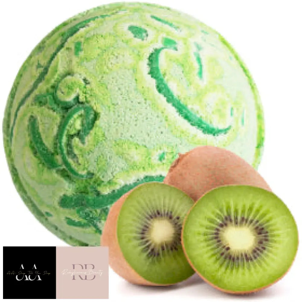 Tropical Paradise Coco Bath Bombs - Choice Of Scent Kiwi Fruit