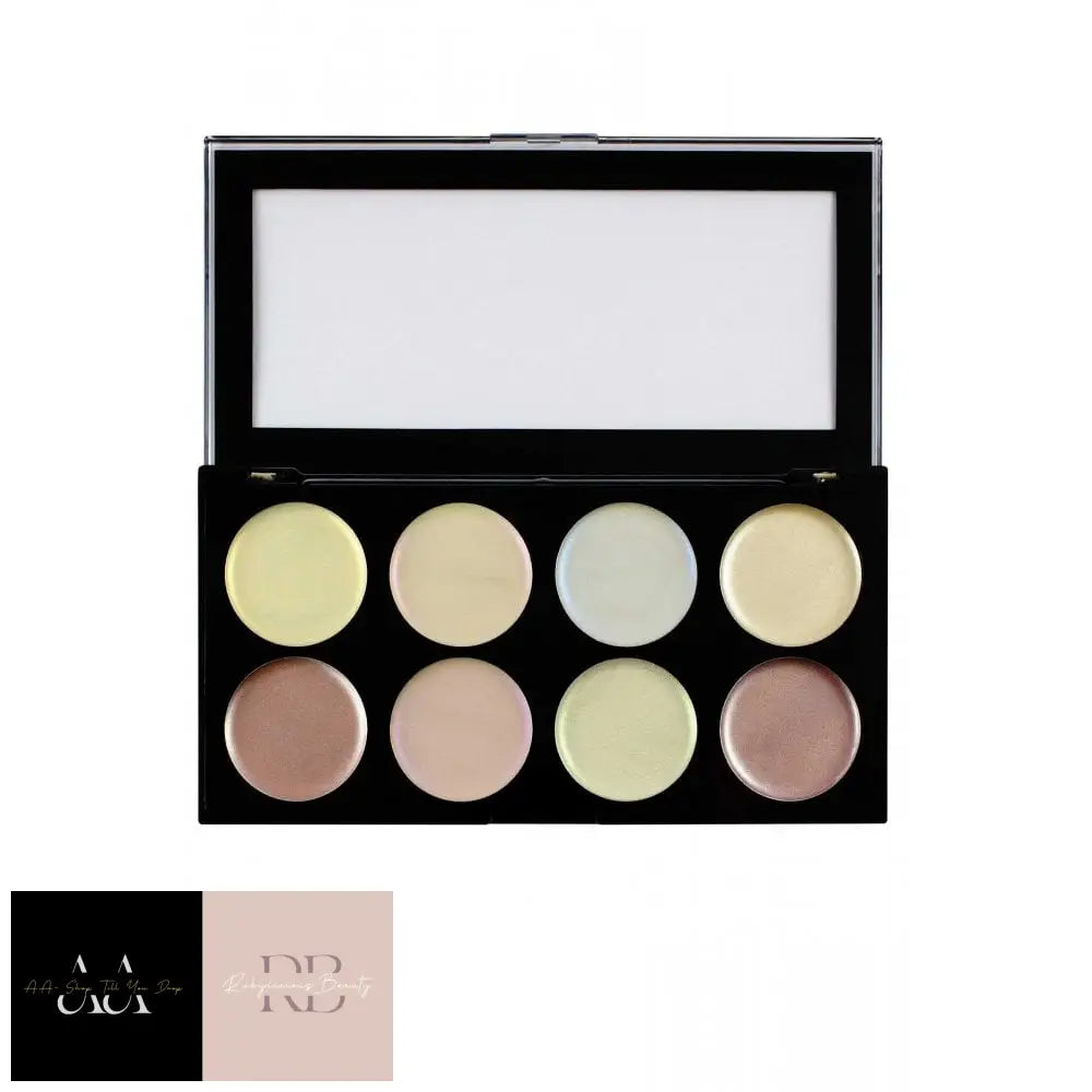 Ultra Strobe Highlight Balm Palette 8 Shades To Help Get Makeup Perfection