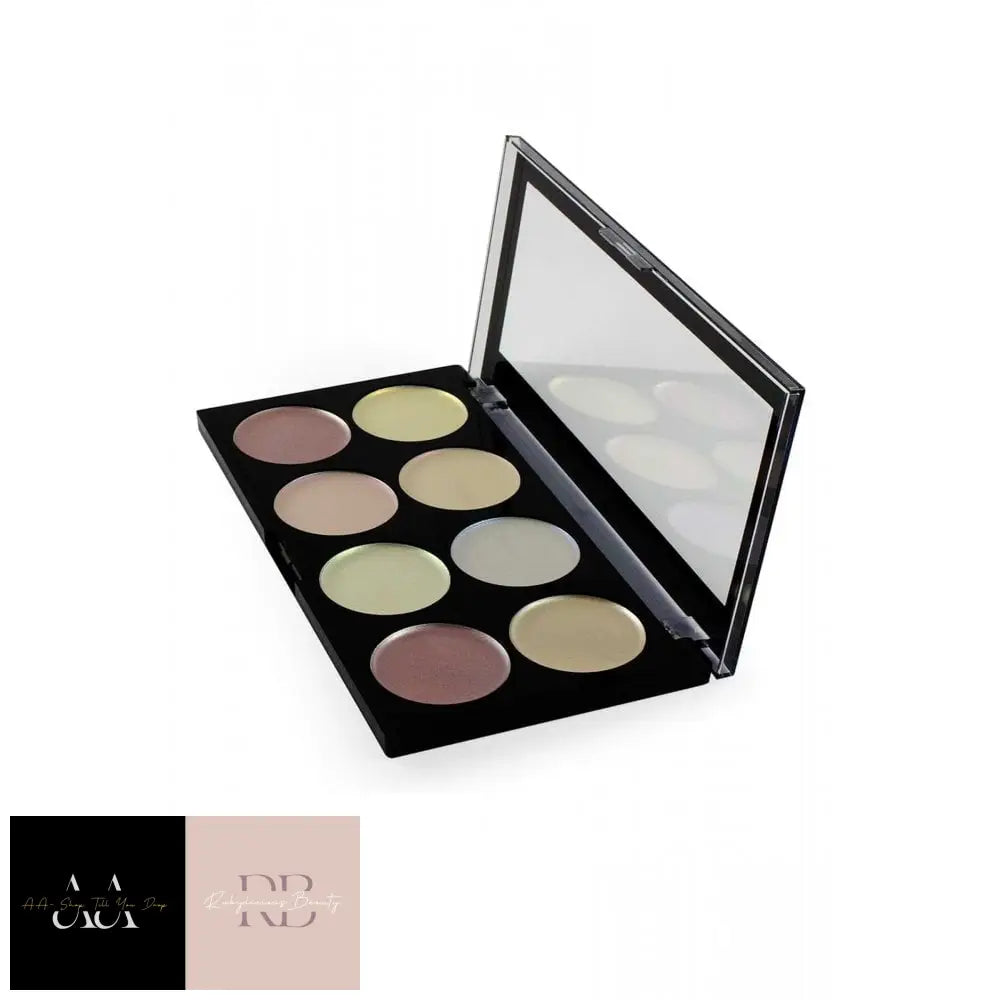 Ultra Strobe Highlight Balm Palette 8 Shades To Help Get Makeup Perfection