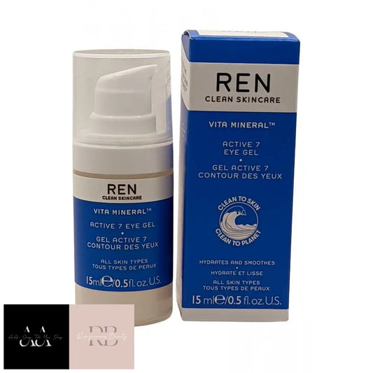 Vita Mineral Ren Active 7 Eye Gel 15Ml Hydrates Smoothes