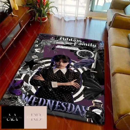 Wednesday Addams Rug 40X60Cm(15X23In)