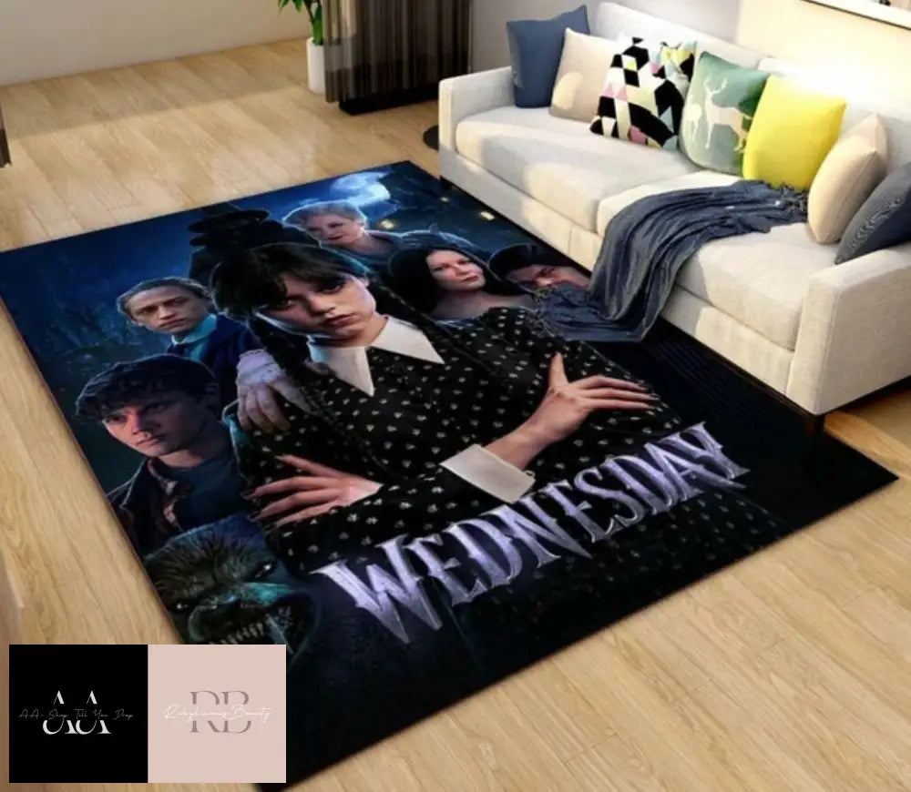 Wednesday Addams Soft Area Rug