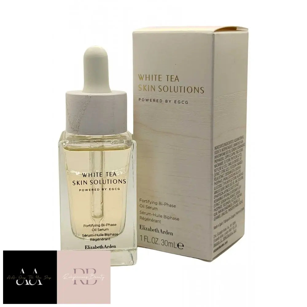 White Tea Skin Solutions Arden Face Oil Serum Bi-Phase Fortifying 30Ml