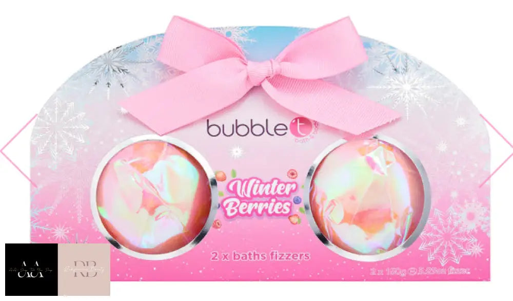 Winter Berries Bath Bomb Duo Gift Set (2 X 150G)