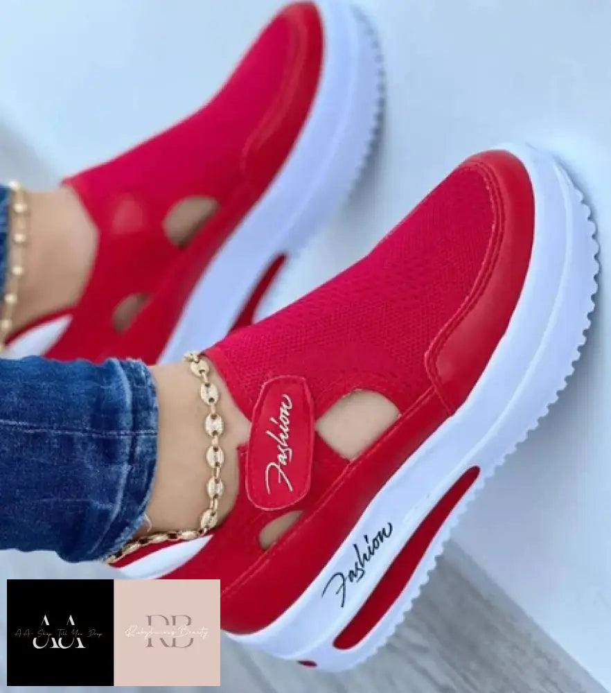 Woman’s Sneakers Red