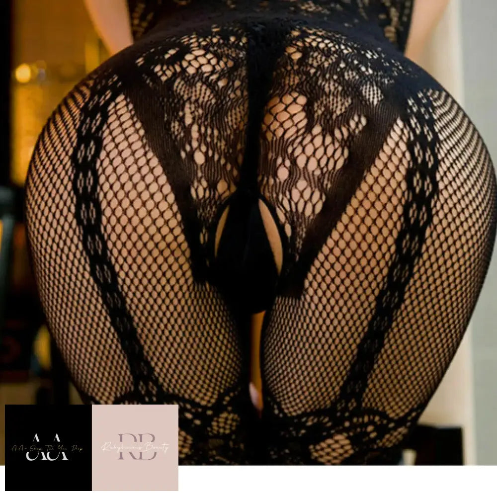 Women Lingerie Fishnet Crotchless Body Stocking Choice Of Designs F1