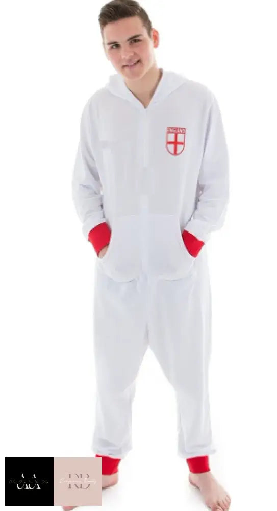 World Cup Family Pyjama Official England Football 1Onesie Girls Boys Mens Ladies