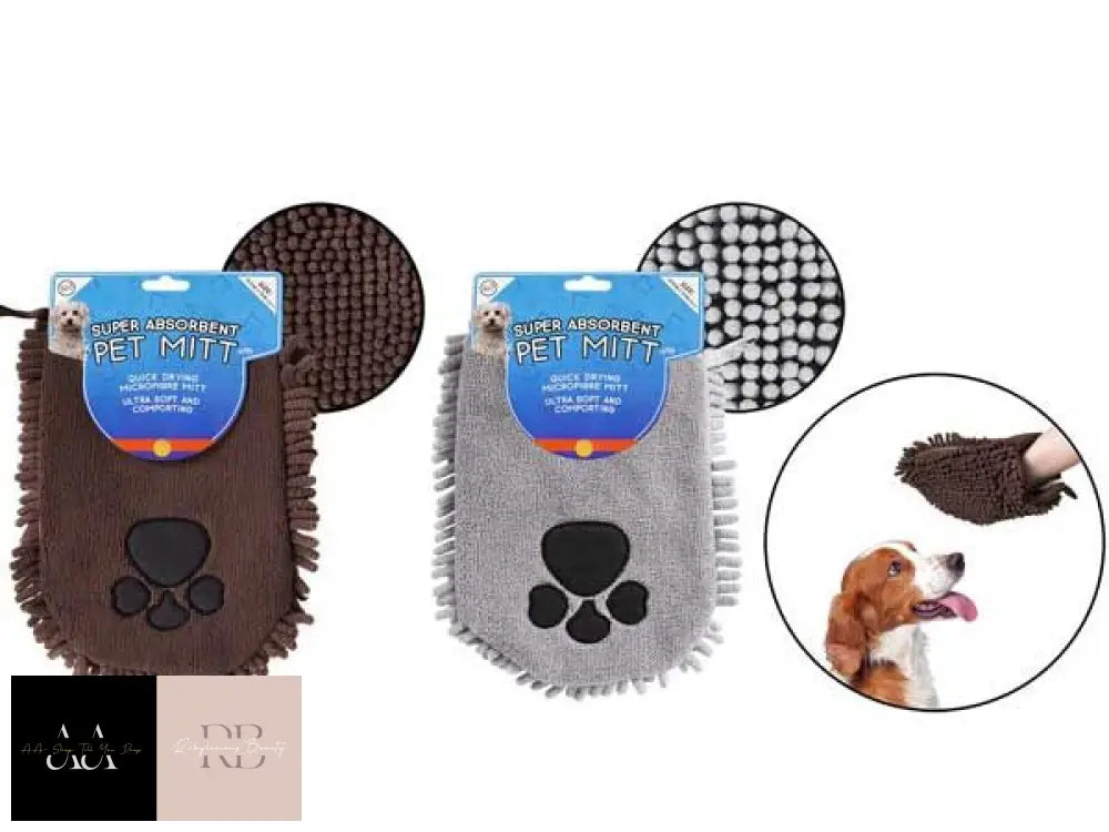 World Of Pets - Microfibre Pet Mitt