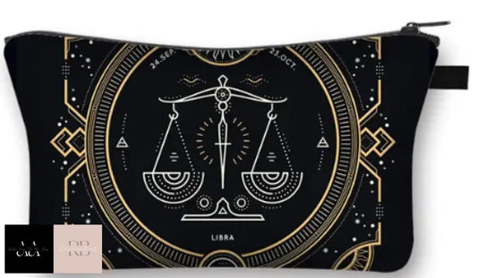 Zodiac Sign Cosmetic Case