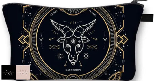 Zodiac Sign Cosmetic Case