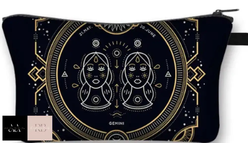 Zodiac Sign Cosmetic Case