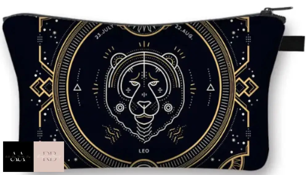 Zodiac Sign Cosmetic Case