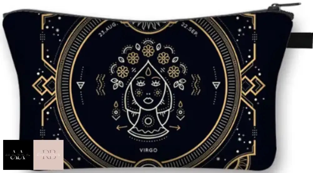 Zodiac Sign Cosmetic Case